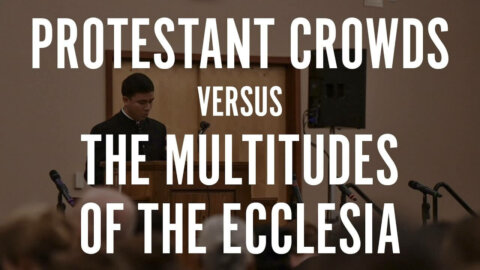 Protestant Crowds vs. the Multitudes of the Ecclesia